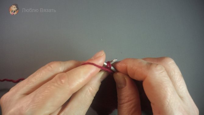 Носочки на двух спицах с описанием