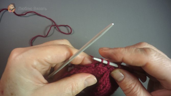 Носочки на двух спицах с описанием