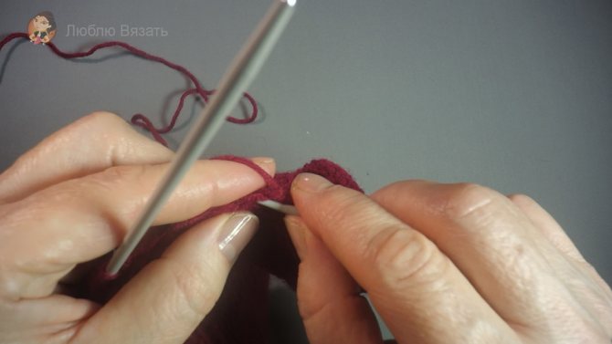 Носочки на двух спицах с описанием