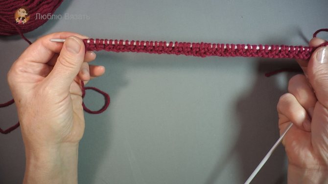 Носочки на двух спицах с описанием