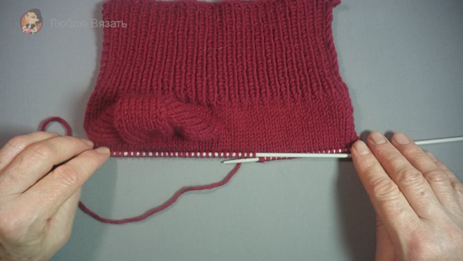 Носочки на двух спицах с описанием