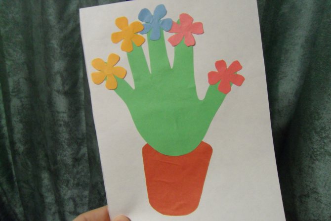 Открытка маме от сына