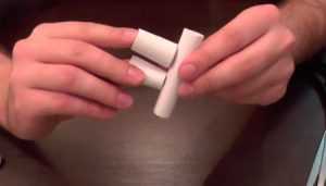 Как сделать из бумаги пистолет, который стреляет резинками: легкая схема своими руками