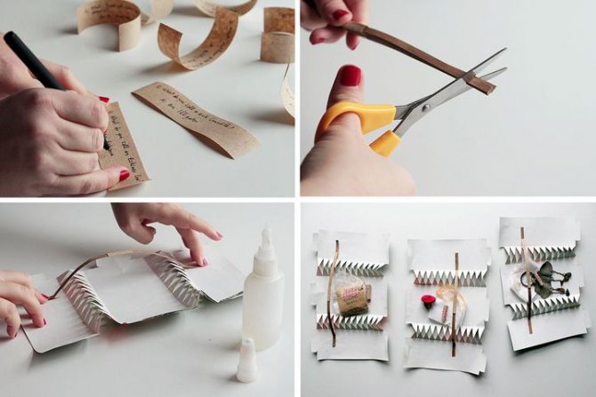 Поэтапная сборка английской рождественской хлопушки из бумаги