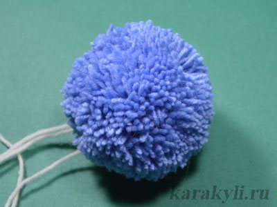 Помпон из ниток своими руками - 90 фото и видео мастер-класс как правильно сделать помпон из пряжи