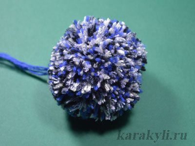 Помпон из ниток своими руками - 90 фото и видео мастер-класс как правильно сделать помпон из пряжи