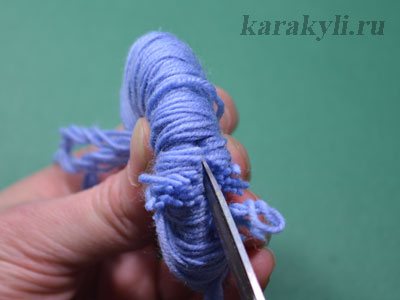 Помпон из ниток своими руками - 90 фото и видео мастер-класс как правильно сделать помпон из пряжи