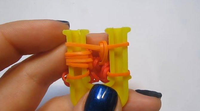 Браслеты из резинок на рогатке: особенности технологии плетения ангела и сердечка крючком, мастер-классы