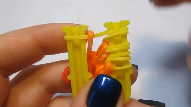 Браслеты из резинок на рогатке: особенности технологии плетения ангела и сердечка крючком, мастер-классы