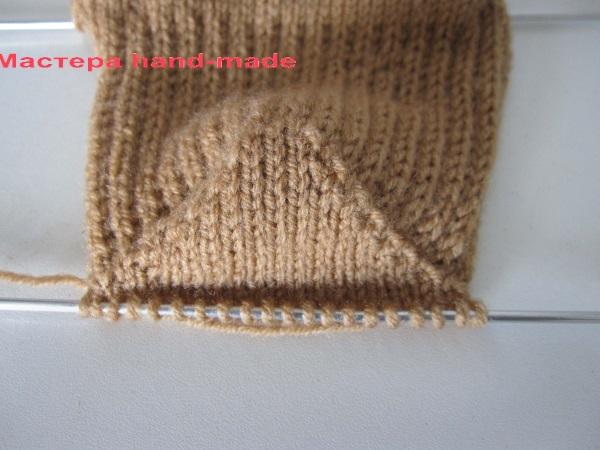 Вяжем пяточку