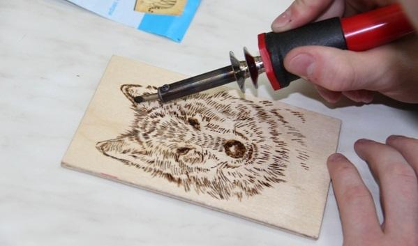 Выжигание по дереву для начинающих, материалы и инструменты, мастер-класс, фото, видео