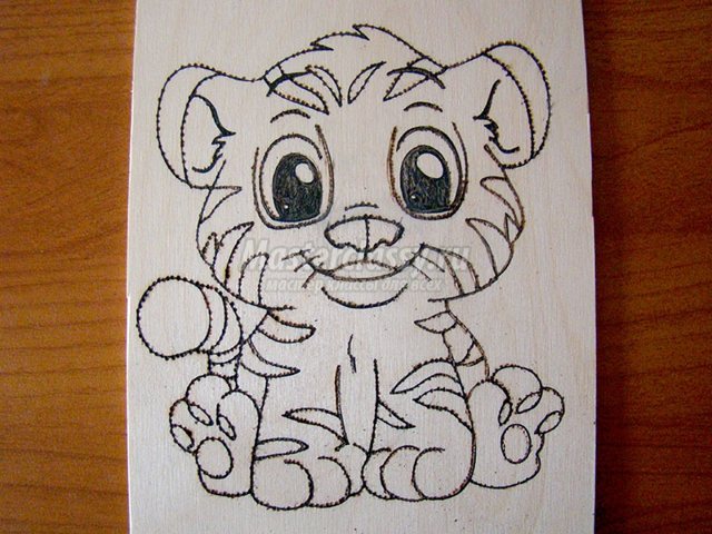 Выжигание по дереву: мастер класс и видео уроки для начинающих