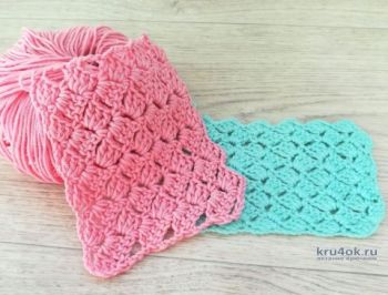 Очень простой узор крючком для начинающих