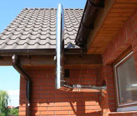 Дымоход для газового котла в частном доме: особенности выбора и монтажа Дымоход для газового котла в частном доме: особенности выбора и монтажа