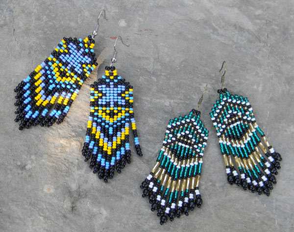 Изумительные серьги из бисера: идеи и советы по созданию