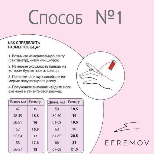 Как определить свой размер кольца: полезные советы и инструкции Как определить свой размер кольца: полезные советы и инструкции