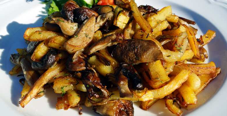 Как не пережарить вешенки и сохранить их аромат