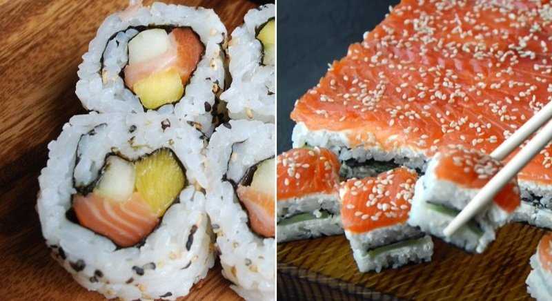 Скручивание роллов