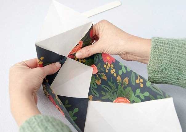 Складывание коробочки