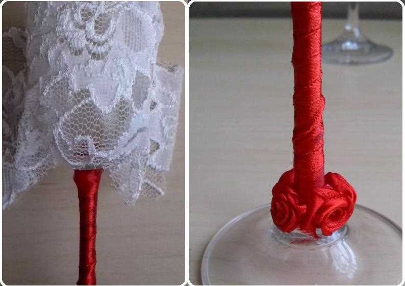 Шаг 3: Оформляем бокалы