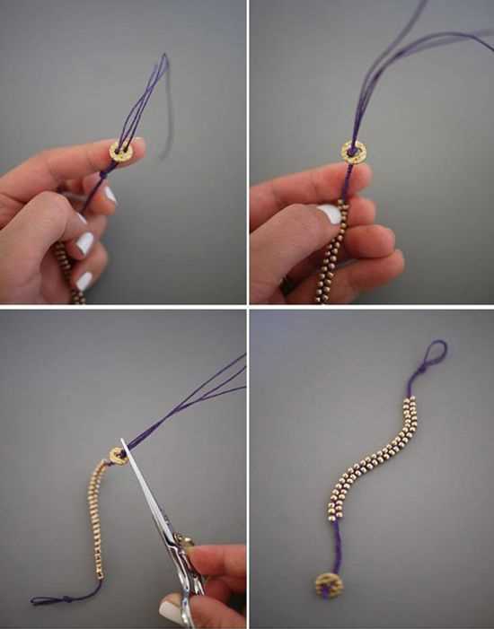 Шаг 3. Завязывание узлов