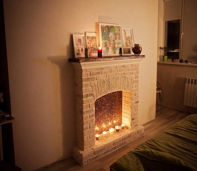 Построение основы камина