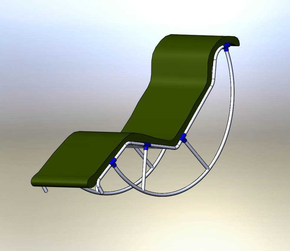 Как сделать кресло-качалку своими руками