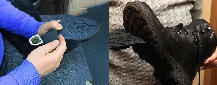 Как сделать нескользкую подошву с помощью суперклея и песка