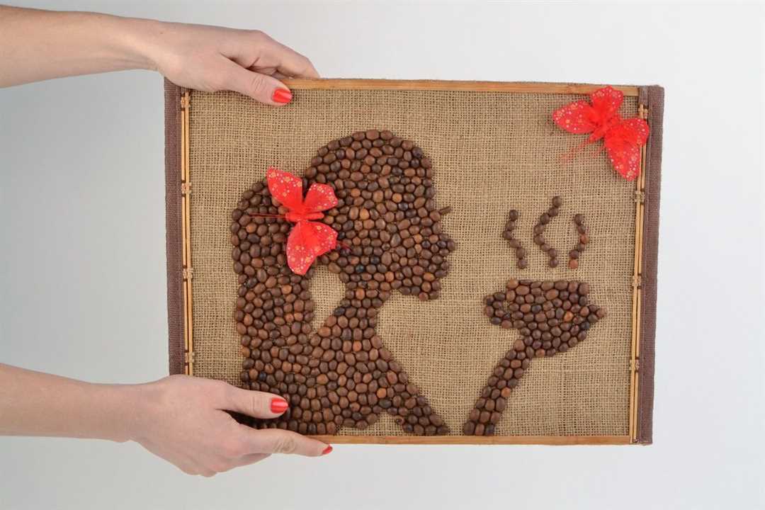 Пошаговая инструкция по созданию букета из кофейных зерен