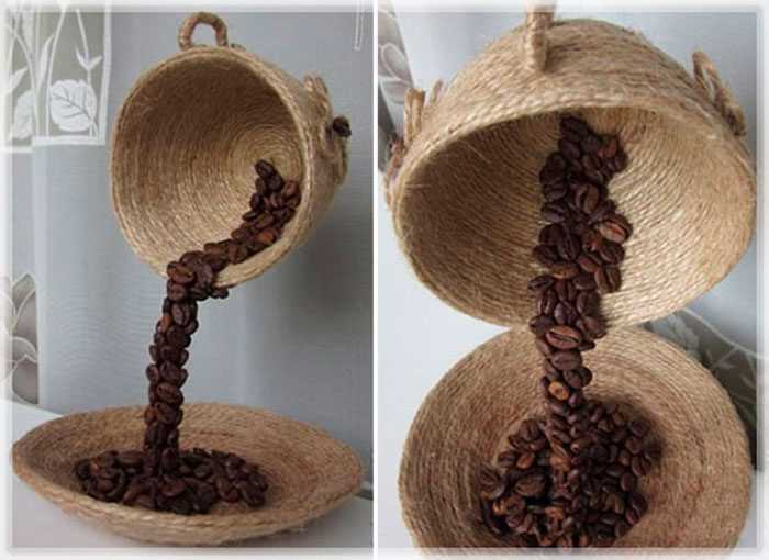 Как использовать кофейные зерна для создания украшений и поделок