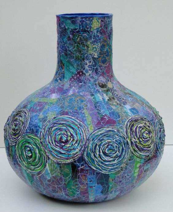 Дизайн и украшение вазы