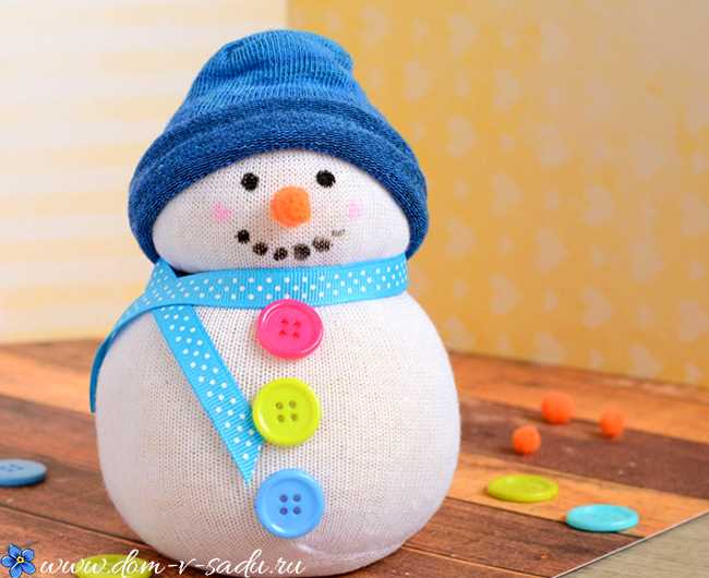 Как своими руками сделать снеговика из носка: мастер-класс Как своими руками сделать снеговика из носка: мастер-класс