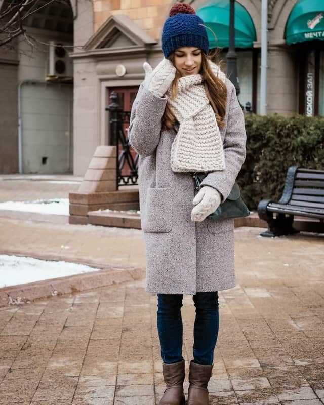 Классический способ завязывания шарфа