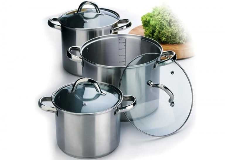 Кастрюля из нержавеющей стали: преимущества, виды и способы ухода Кастрюля из нержавеющей стали: преимущества, виды и способы ухода