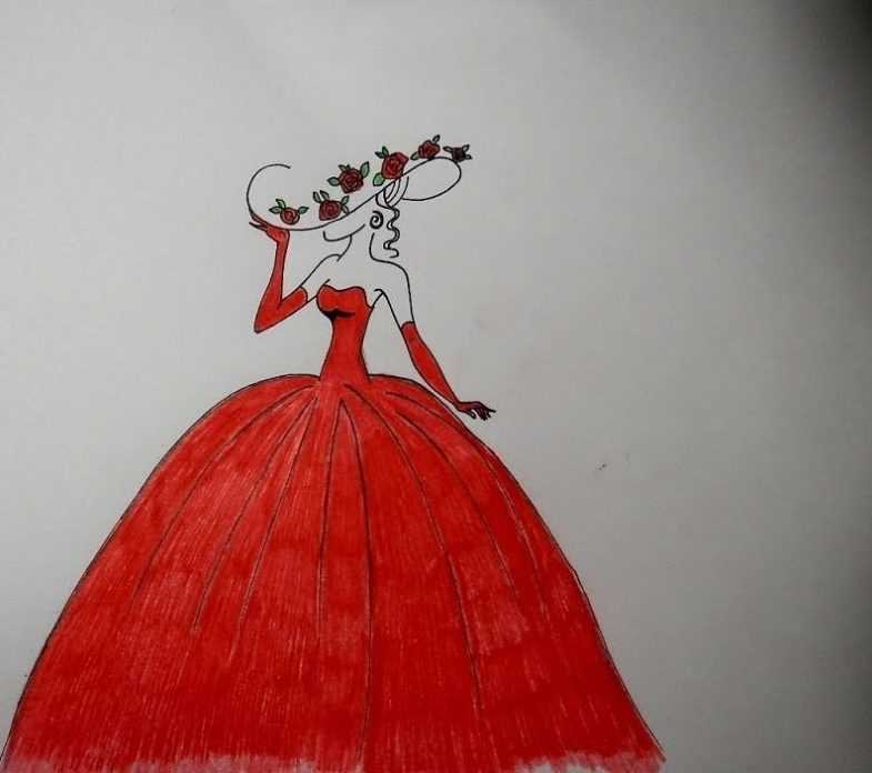 Мастер-класс: как нарисовать платье в стиле модной иллюстрации Мастер-класс: как нарисовать платье в стиле модной иллюстрации
