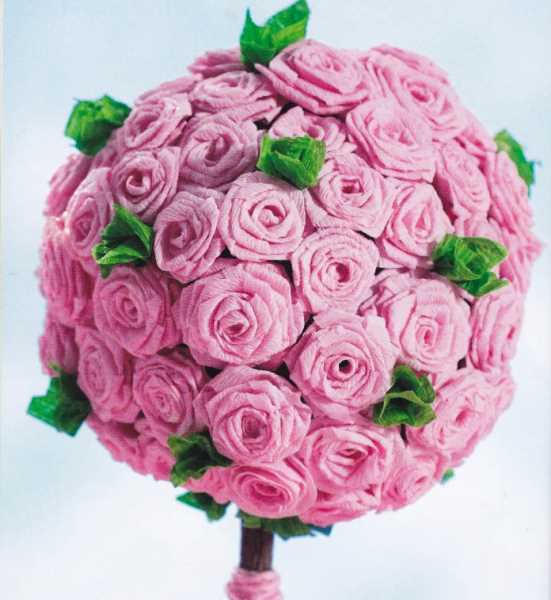 Мастер-класс: как сделать розу из салфетки за 5 минут