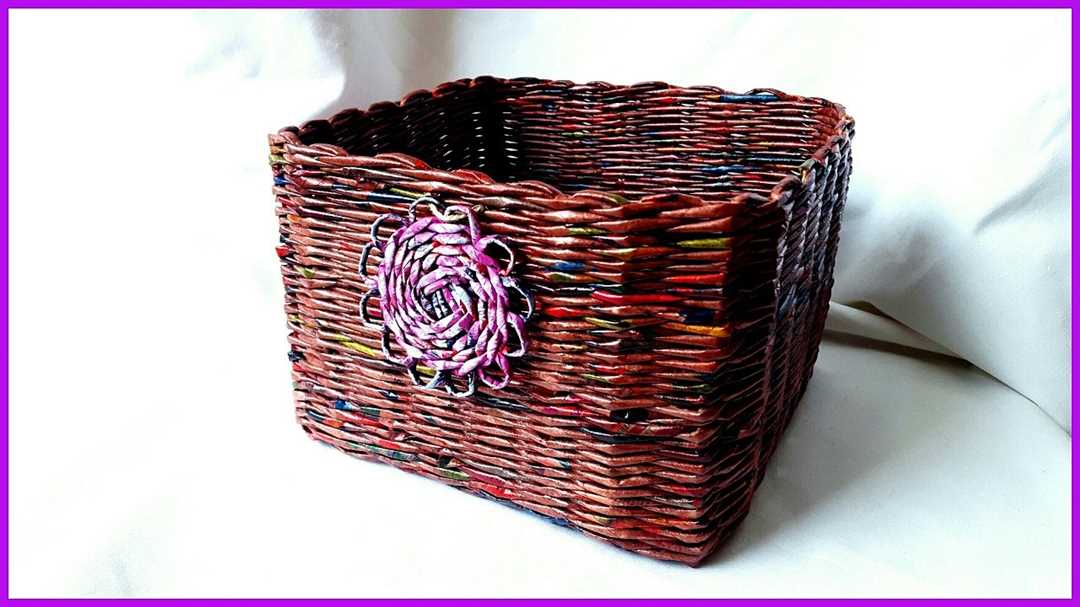 Плетение основы для корзины