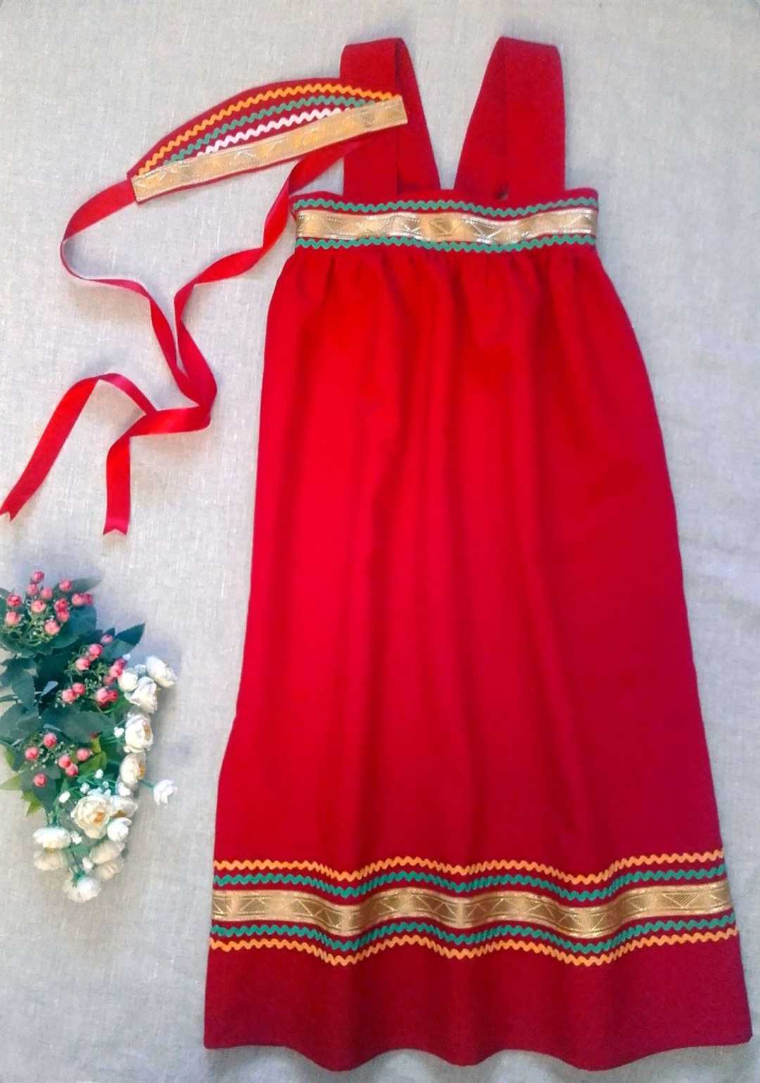 Русский народный костюм для девочки