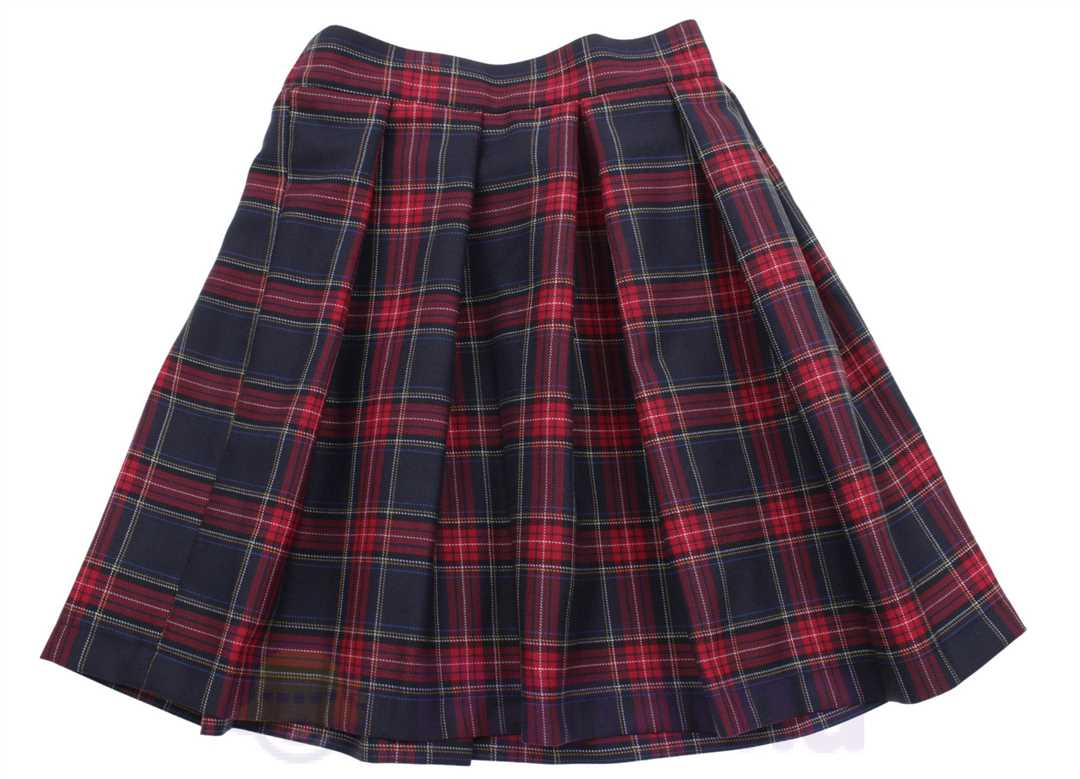 Миди юбка в клетку