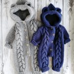 Как связать детский комбинезон