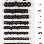 Размеры бисера