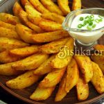 Рецепт: Картофель по-деревенски в духовке Рецепт: Картофель по-деревенски в духовке