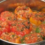 Рецепт с фото: перец фаршированный мясом Рецепт с фото: перец фаршированный мясом