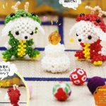 Схемы животных из бисера: Собачки в цветных костюмчиках дракона Схемы животных из бисера: Собачки в цветных костюмчиках дракона