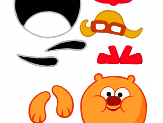 Аппликация из бумаги: шаблоны и схемы для самых маленьких