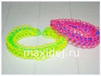 Браслеты из резинок на рогатке: особенности технологии плетения ангела и сердечка крючком, мастер-классы