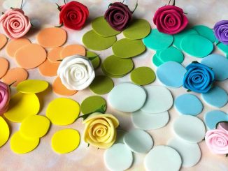 Цветы из фоамирана