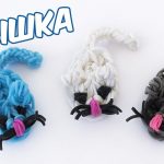 Как плести из резинок фигурки на рогатке видео-урок для начинающих