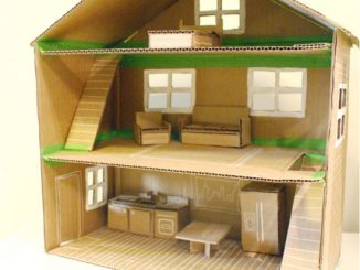 Как сделать домик для кукол своими руками из коробок: пошаговая инструкция