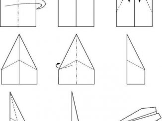 Как сделать самолет из бумаги, который далеко летает… Простое изготовление самолетика